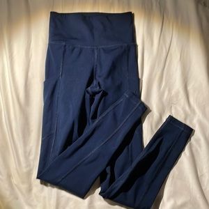 American Eagle Dark Blue Leggings Barely Worn